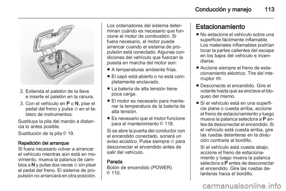 OPEL AMPERA 2012 Manual de Instrucciones (in Spanish) OPEL AMPERA 2012 Manual de Instrucciones (in Spanish)