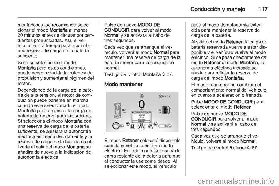 OPEL AMPERA 2012 Manual de Instrucciones (in Spanish) OPEL AMPERA 2012 Manual de Instrucciones (in Spanish)