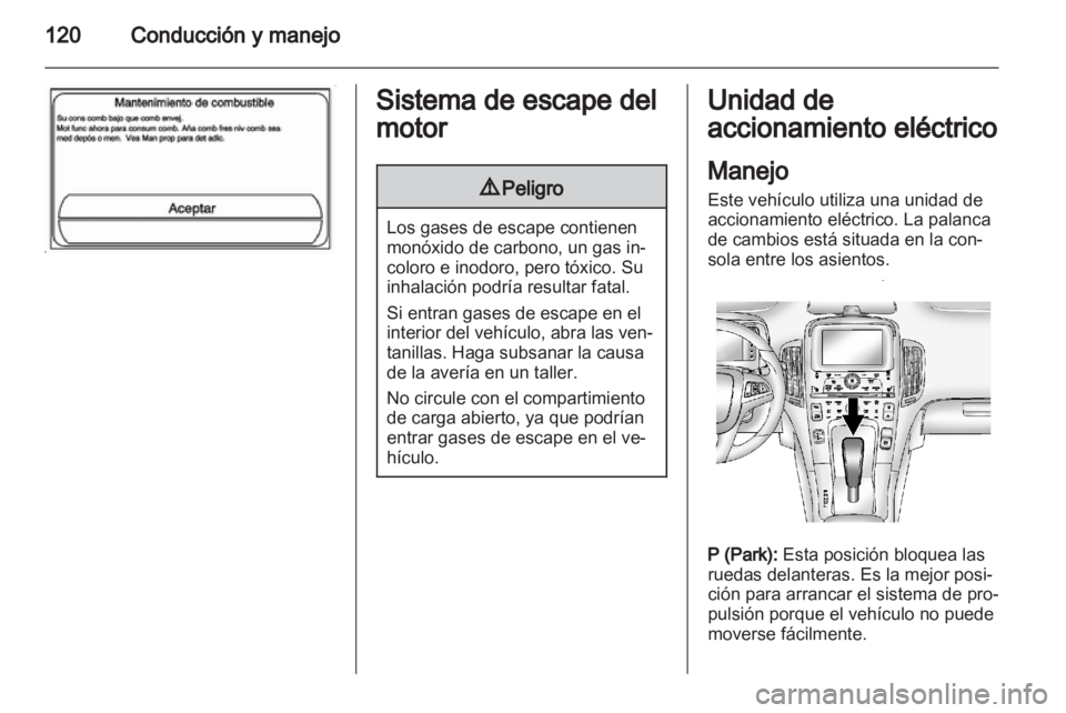 OPEL AMPERA 2012 Manual de Instrucciones (in Spanish) OPEL AMPERA 2012 Manual de Instrucciones (in Spanish)
