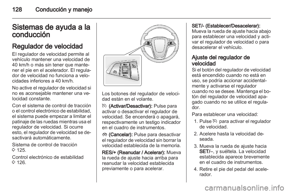 OPEL AMPERA 2012  Manual de Instrucciones (in Spanish) 