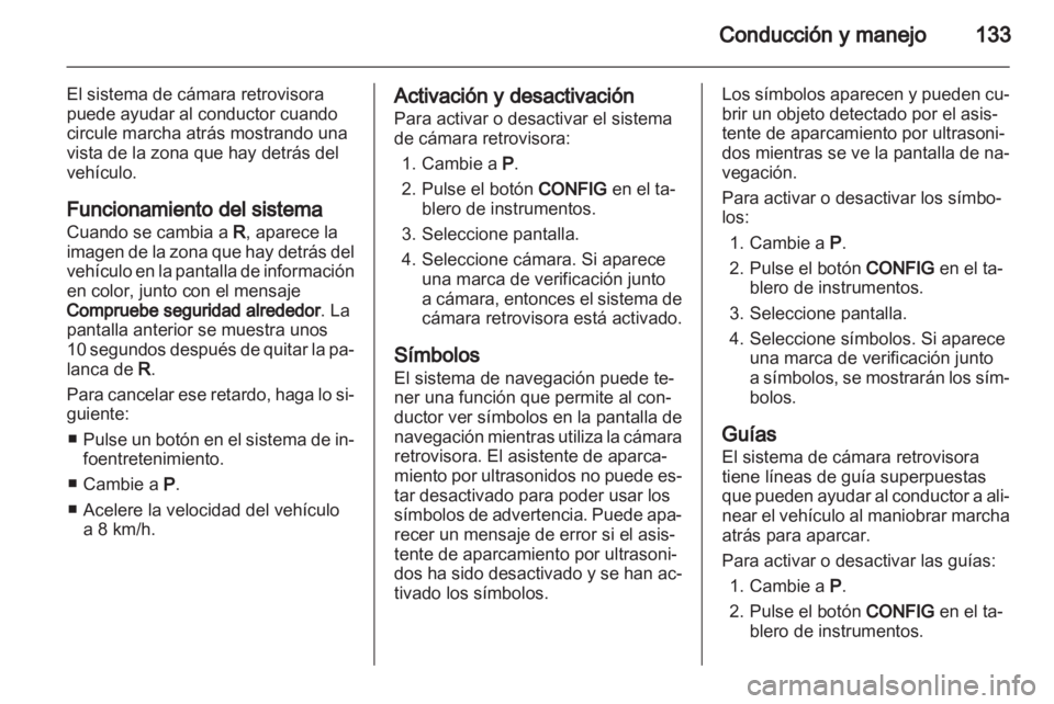 OPEL AMPERA 2012 Manual de Instrucciones (in Spanish) OPEL AMPERA 2012 Manual de Instrucciones (in Spanish)