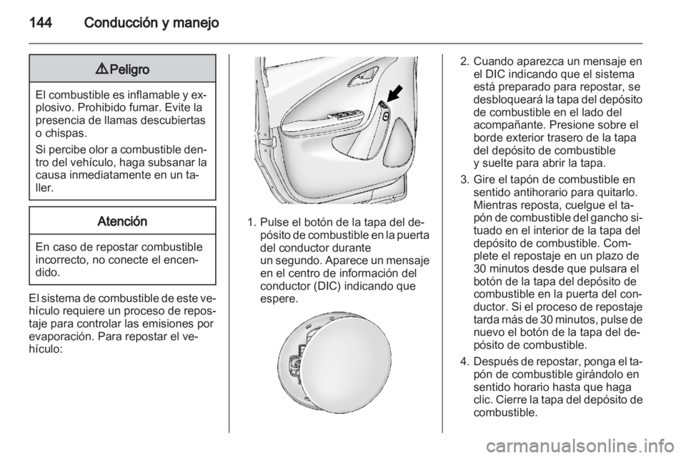OPEL AMPERA 2012  Manual de Instrucciones (in Spanish) 