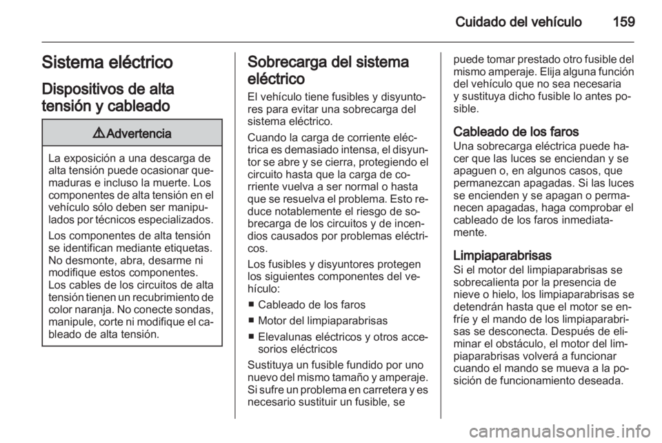 OPEL AMPERA 2012 Manual de Instrucciones (in Spanish) OPEL AMPERA 2012 Manual de Instrucciones (in Spanish)
