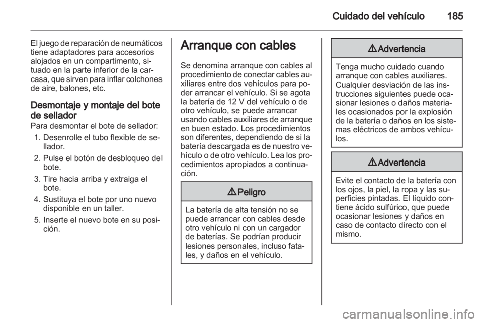 OPEL AMPERA 2012 Manual de Instrucciones (in Spanish) OPEL AMPERA 2012 Manual de Instrucciones (in Spanish)