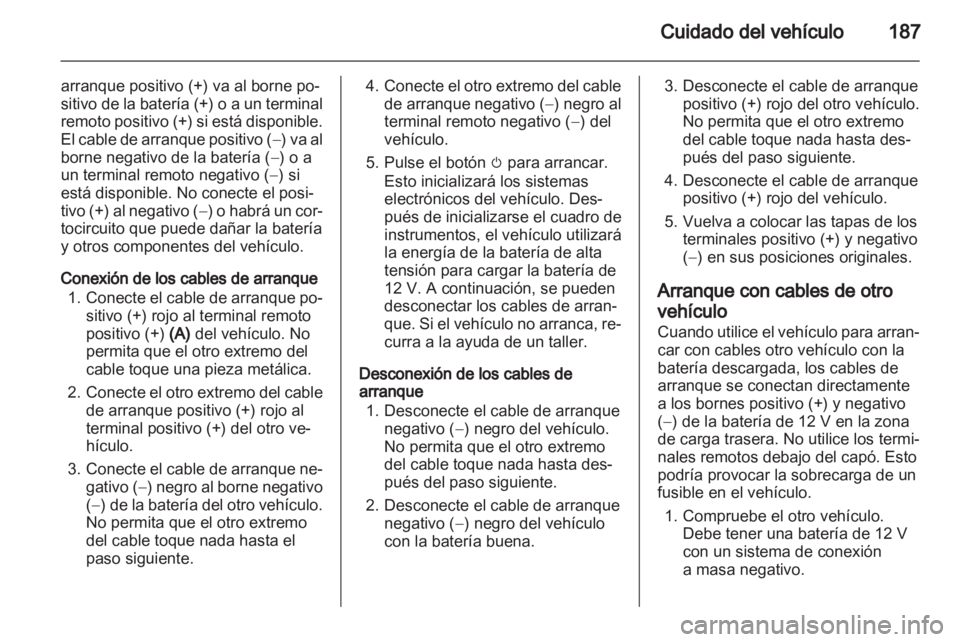 OPEL AMPERA 2012 Manual de Instrucciones (in Spanish) OPEL AMPERA 2012 Manual de Instrucciones (in Spanish)