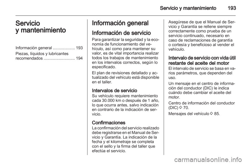 OPEL AMPERA 2012 Manual de Instrucciones (in Spanish) OPEL AMPERA 2012 Manual de Instrucciones (in Spanish)