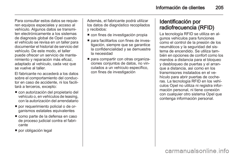 OPEL AMPERA 2012  Manual de Instrucciones (in Spanish) 