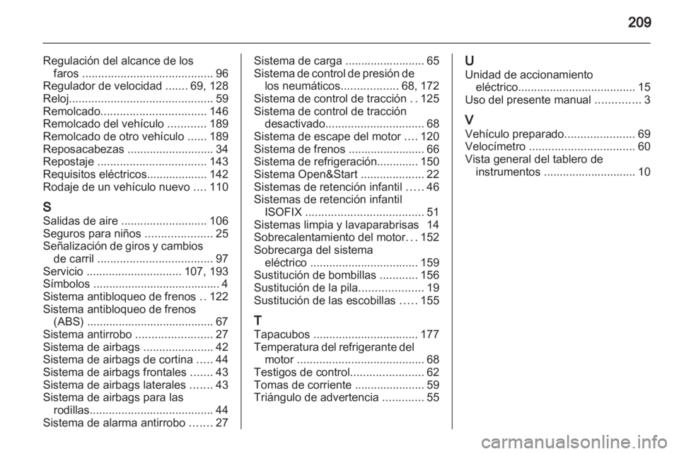 OPEL AMPERA 2012  Manual de Instrucciones (in Spanish) 