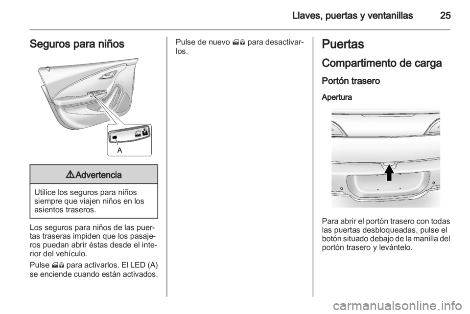 OPEL AMPERA 2012 Manual de Instrucciones (in Spanish) OPEL AMPERA 2012 Manual de Instrucciones (in Spanish)