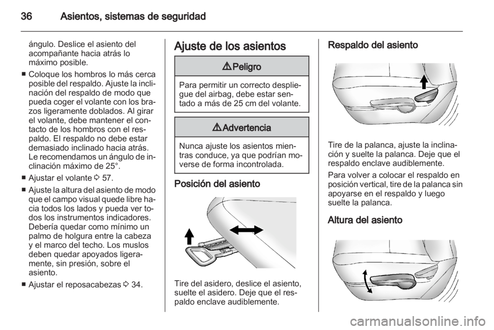 OPEL AMPERA 2012  Manual de Instrucciones (in Spanish) 