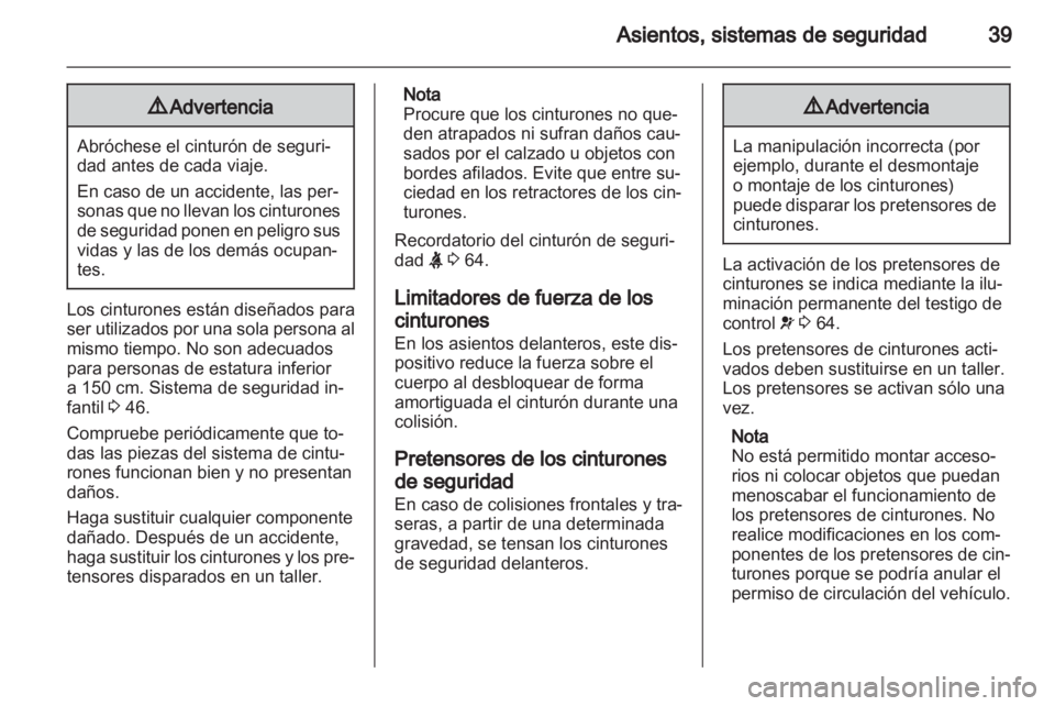 OPEL AMPERA 2012  Manual de Instrucciones (in Spanish) 