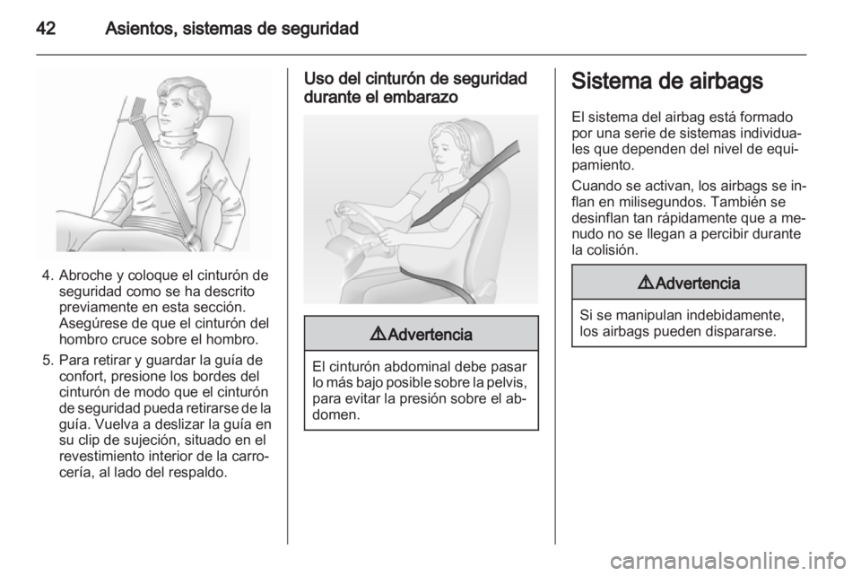 OPEL AMPERA 2012  Manual de Instrucciones (in Spanish) 