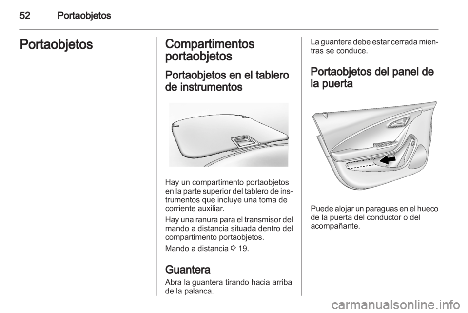 OPEL AMPERA 2012  Manual de Instrucciones (in Spanish) 