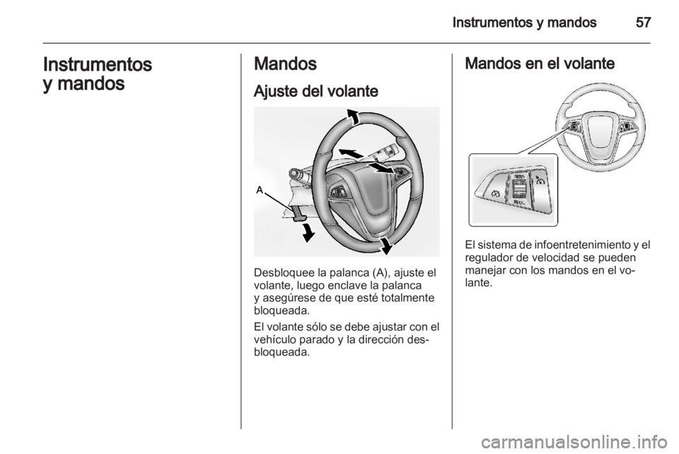 OPEL AMPERA 2012  Manual de Instrucciones (in Spanish) 