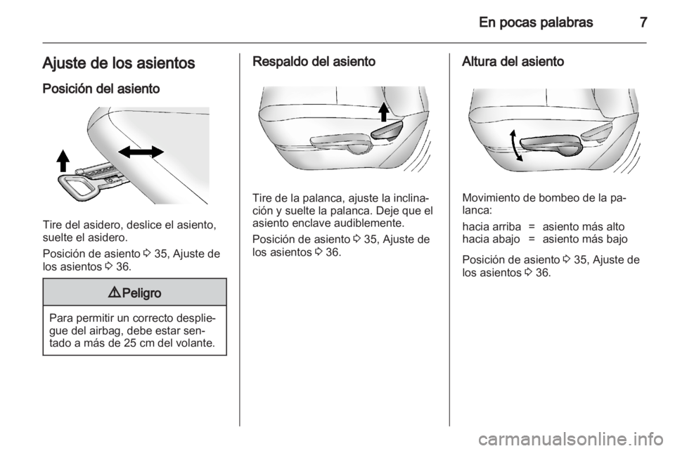 OPEL AMPERA 2012  Manual de Instrucciones (in Spanish) 