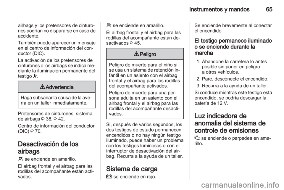 OPEL AMPERA 2012 Manual de Instrucciones (in Spanish) OPEL AMPERA 2012 Manual de Instrucciones (in Spanish)