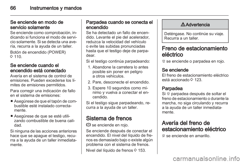 OPEL AMPERA 2012 Manual de Instrucciones (in Spanish) OPEL AMPERA 2012 Manual de Instrucciones (in Spanish)