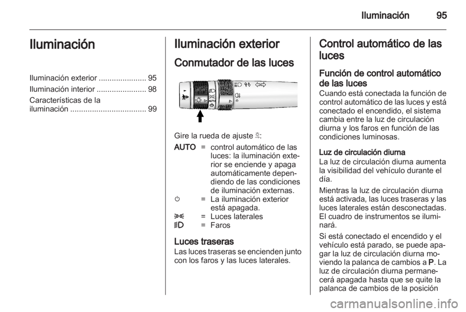 OPEL AMPERA 2012  Manual de Instrucciones (in Spanish) 