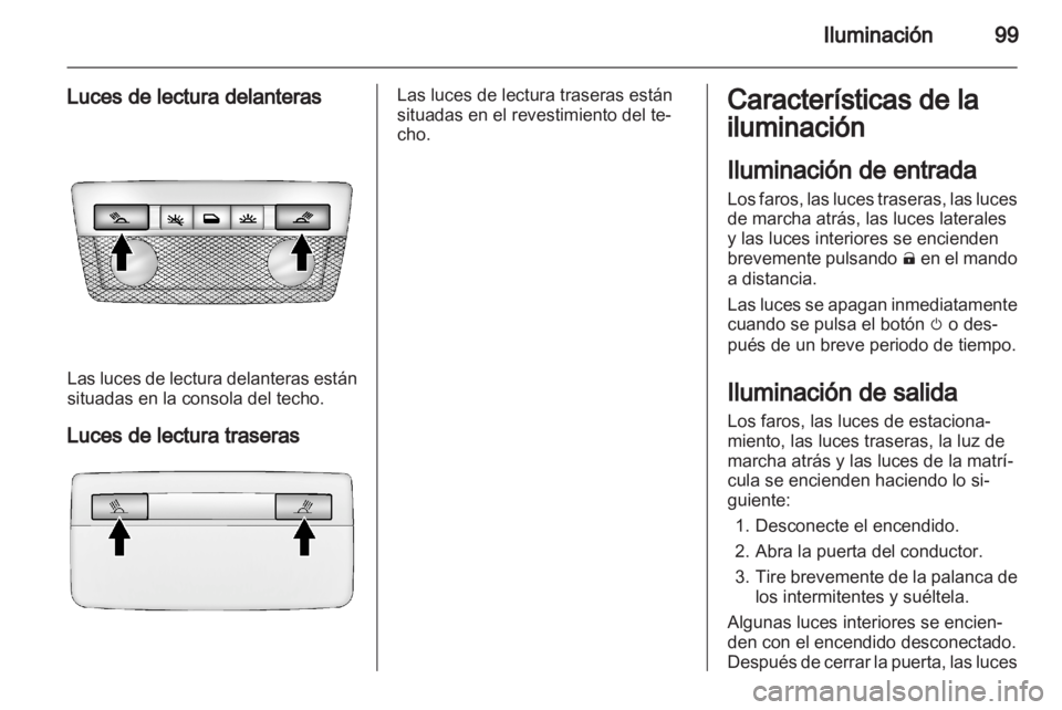 OPEL AMPERA 2012  Manual de Instrucciones (in Spanish) 