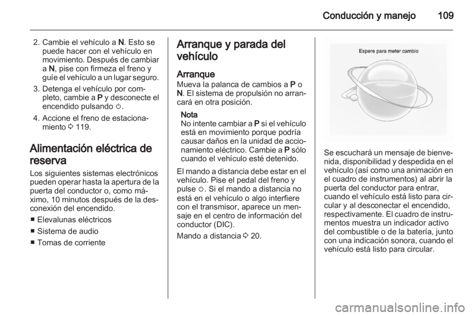 OPEL AMPERA 2012.5 Manual de Instrucciones (in Spanish) OPEL AMPERA 2012.5 Manual de Instrucciones (in Spanish)
