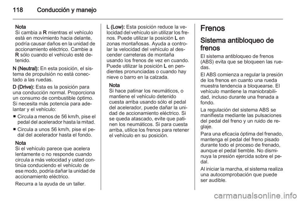 OPEL AMPERA 2012.5 Manual de Instrucciones (in Spanish) OPEL AMPERA 2012.5 Manual de Instrucciones (in Spanish)
