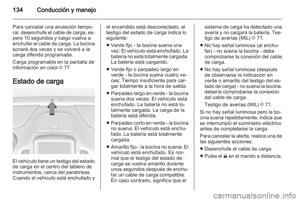 OPEL AMPERA 2012.5  Manual de Instrucciones (in Spanish) 