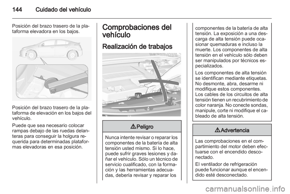 OPEL AMPERA 2012.5 Manual de Instrucciones (in Spanish) OPEL AMPERA 2012.5 Manual de Instrucciones (in Spanish)