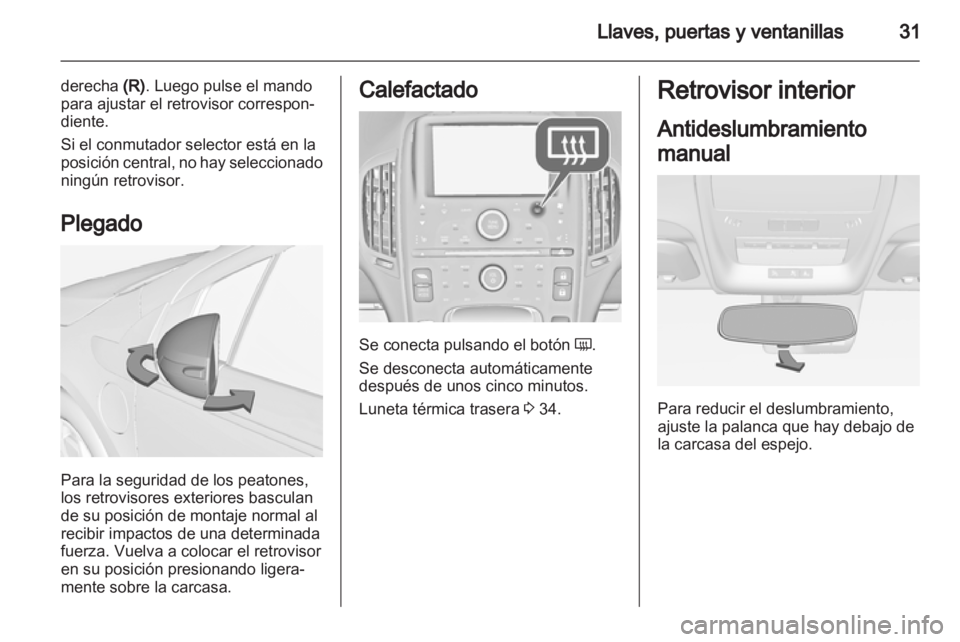 OPEL AMPERA 2012.5  Manual de Instrucciones (in Spanish) 