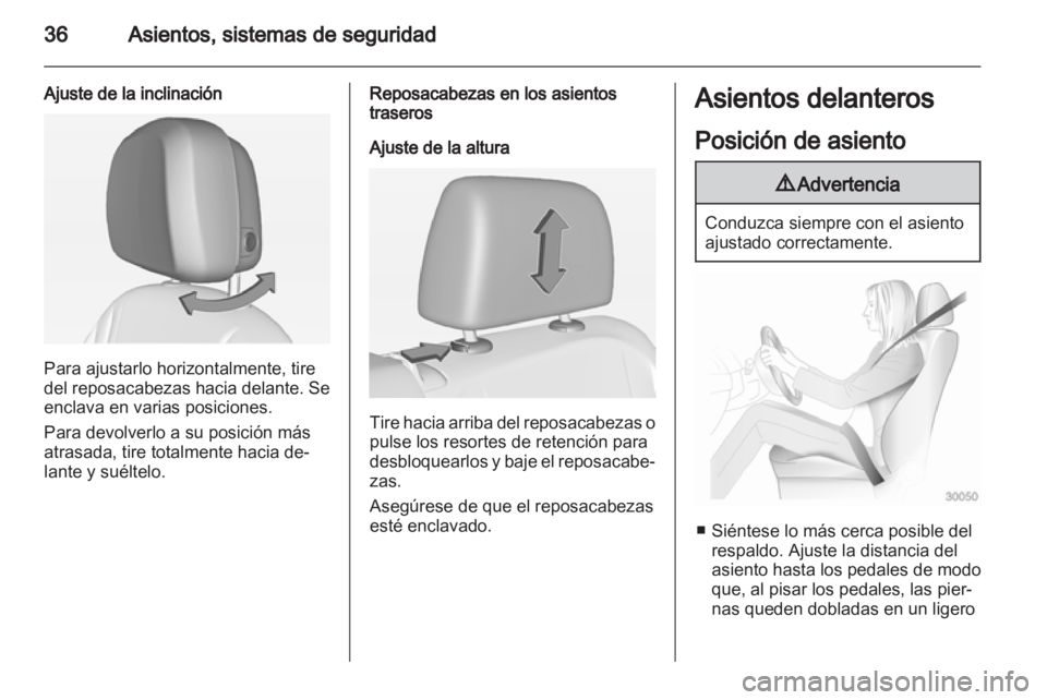 OPEL AMPERA 2012.5  Manual de Instrucciones (in Spanish) 