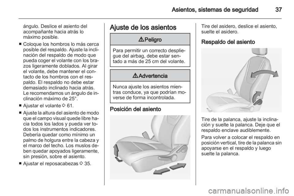 OPEL AMPERA 2012.5  Manual de Instrucciones (in Spanish) 