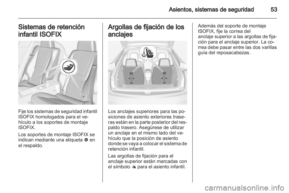 OPEL AMPERA 2012.5 Manual de Instrucciones (in Spanish) OPEL AMPERA 2012.5 Manual de Instrucciones (in Spanish)