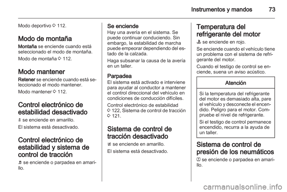 OPEL AMPERA 2012.5 Manual de Instrucciones (in Spanish) OPEL AMPERA 2012.5 Manual de Instrucciones (in Spanish)