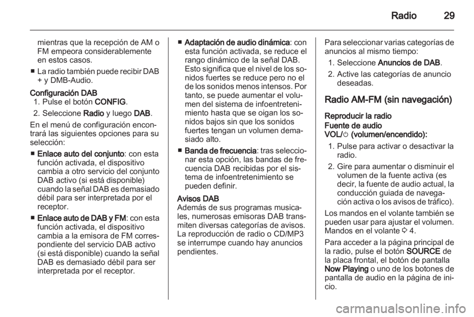 OPEL AMPERA 2013  Manual de infoentretenimiento (in Spanish) 