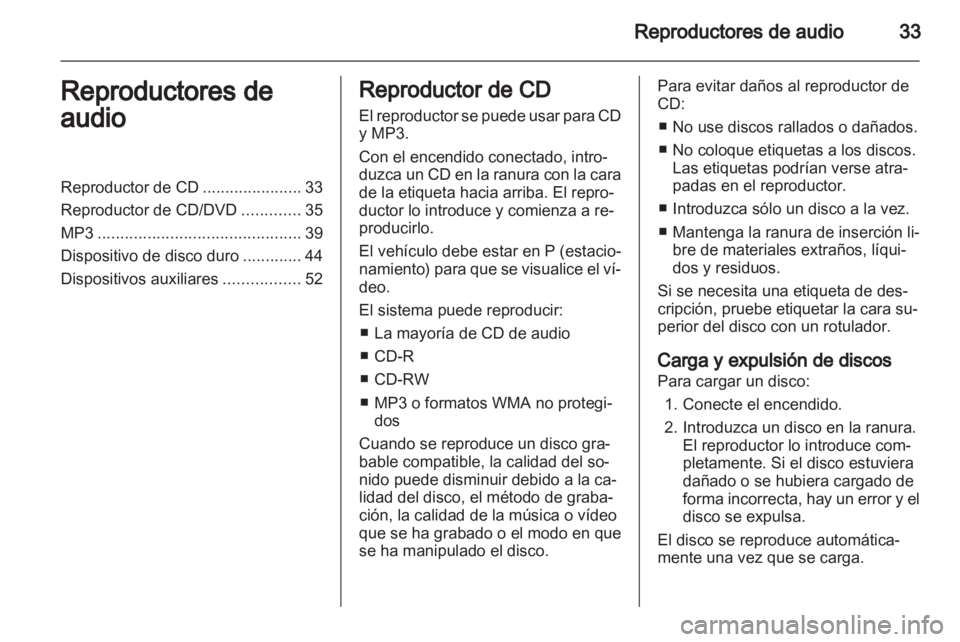 OPEL AMPERA 2013  Manual de infoentretenimiento (in Spanish) 