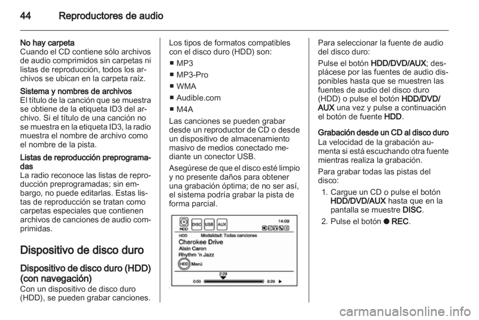 OPEL AMPERA 2013  Manual de infoentretenimiento (in Spanish) 
