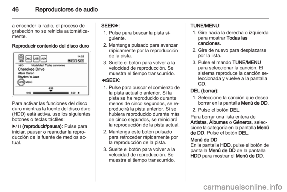 OPEL AMPERA 2013  Manual de infoentretenimiento (in Spanish) 