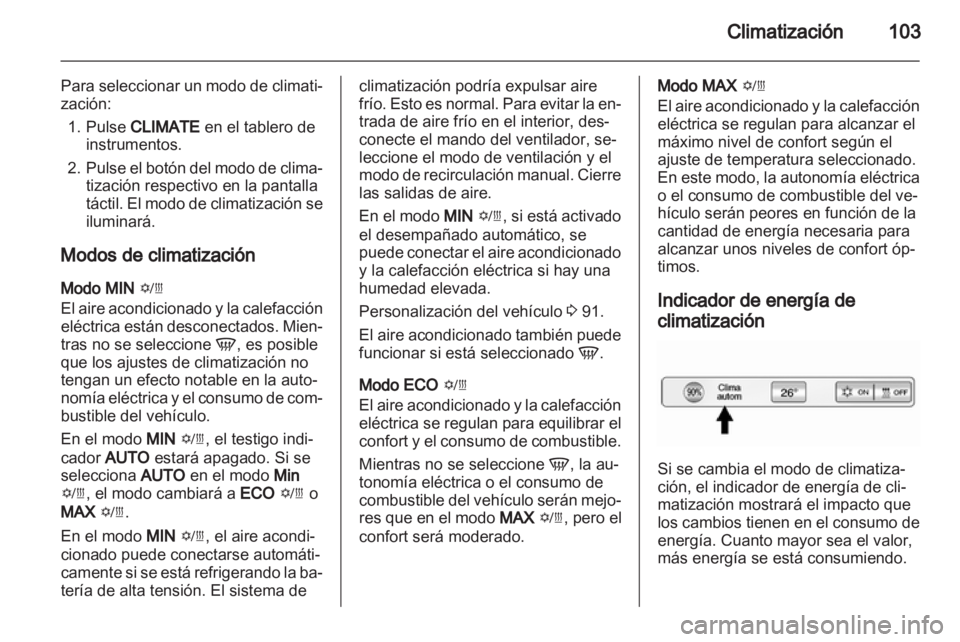 OPEL AMPERA 2013 Manual de Instrucciones (in Spanish) OPEL AMPERA 2013 Manual de Instrucciones (in Spanish)