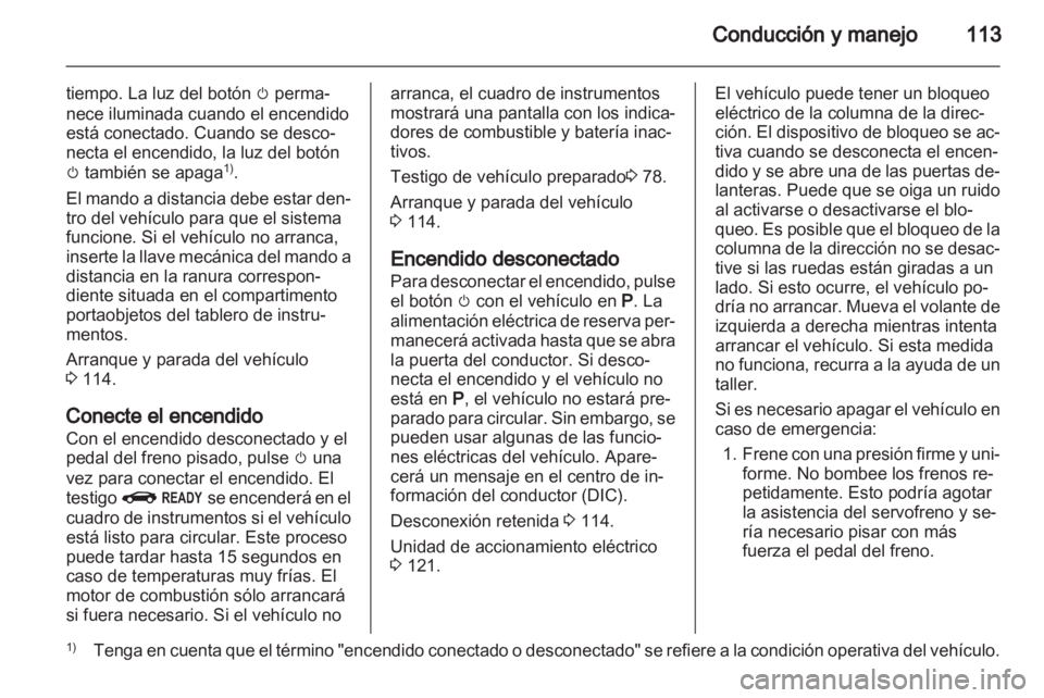 OPEL AMPERA 2013 Manual de Instrucciones (in Spanish) OPEL AMPERA 2013 Manual de Instrucciones (in Spanish)