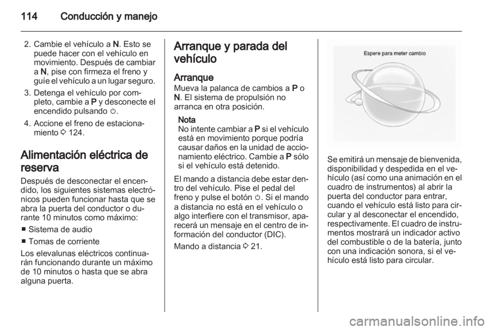 OPEL AMPERA 2013 Manual de Instrucciones (in Spanish) OPEL AMPERA 2013 Manual de Instrucciones (in Spanish)