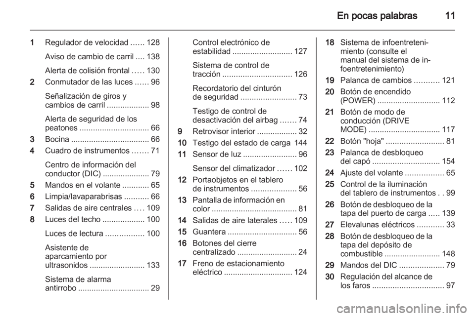 OPEL AMPERA 2013 Manual de Instrucciones (in Spanish) OPEL AMPERA 2013 Manual de Instrucciones (in Spanish)