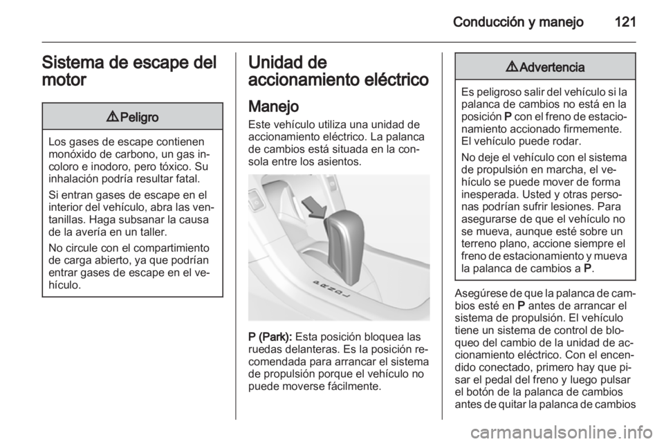 OPEL AMPERA 2013 Manual de Instrucciones (in Spanish) OPEL AMPERA 2013 Manual de Instrucciones (in Spanish)