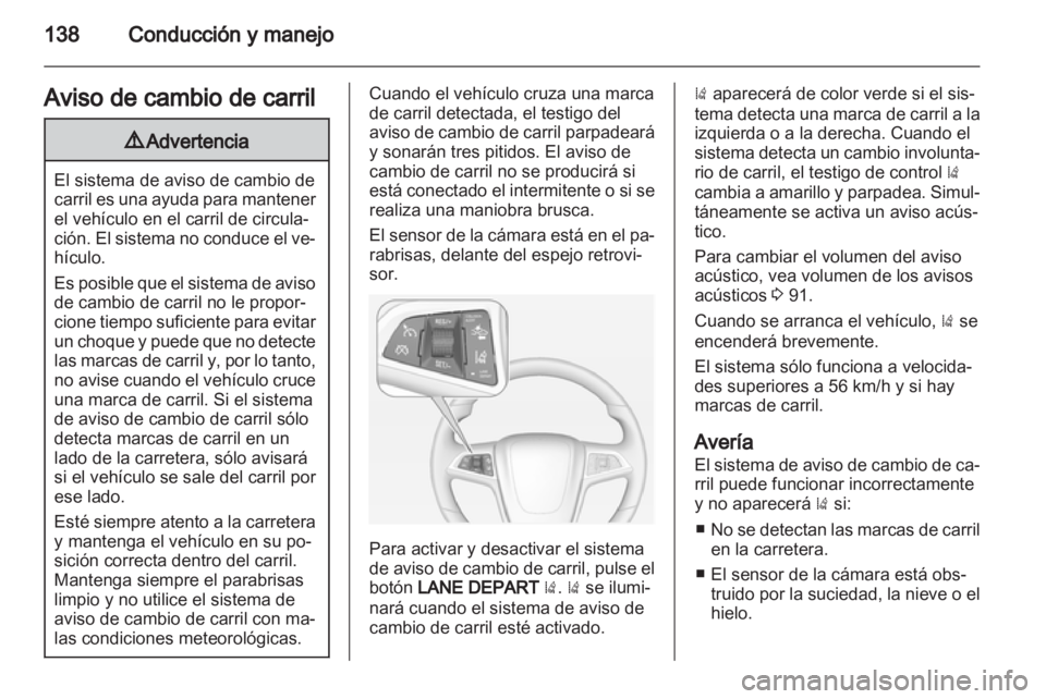 OPEL AMPERA 2013 Manual de Instrucciones (in Spanish) OPEL AMPERA 2013 Manual de Instrucciones (in Spanish)