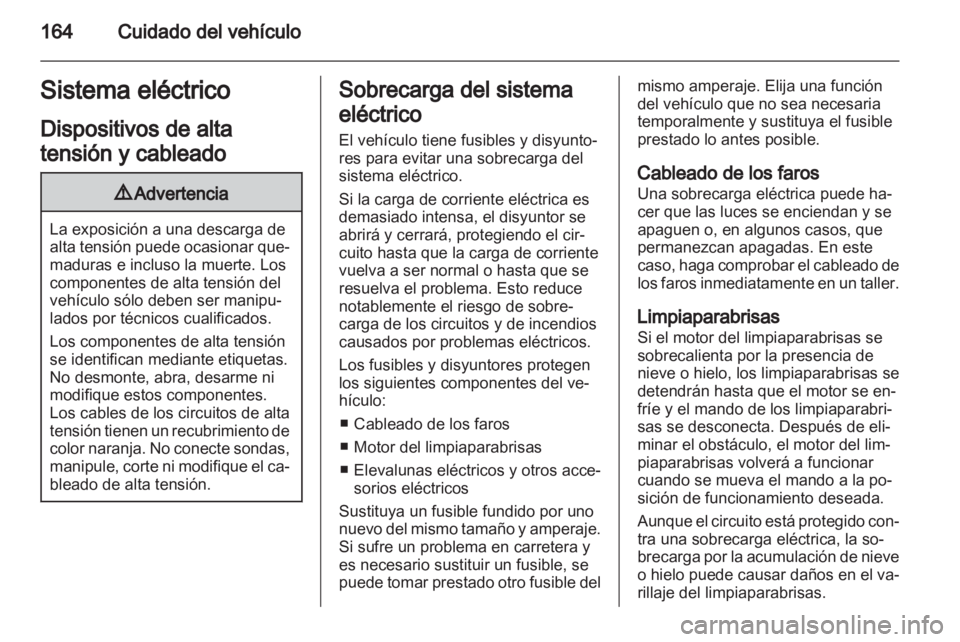OPEL AMPERA 2013 Manual de Instrucciones (in Spanish) OPEL AMPERA 2013 Manual de Instrucciones (in Spanish)