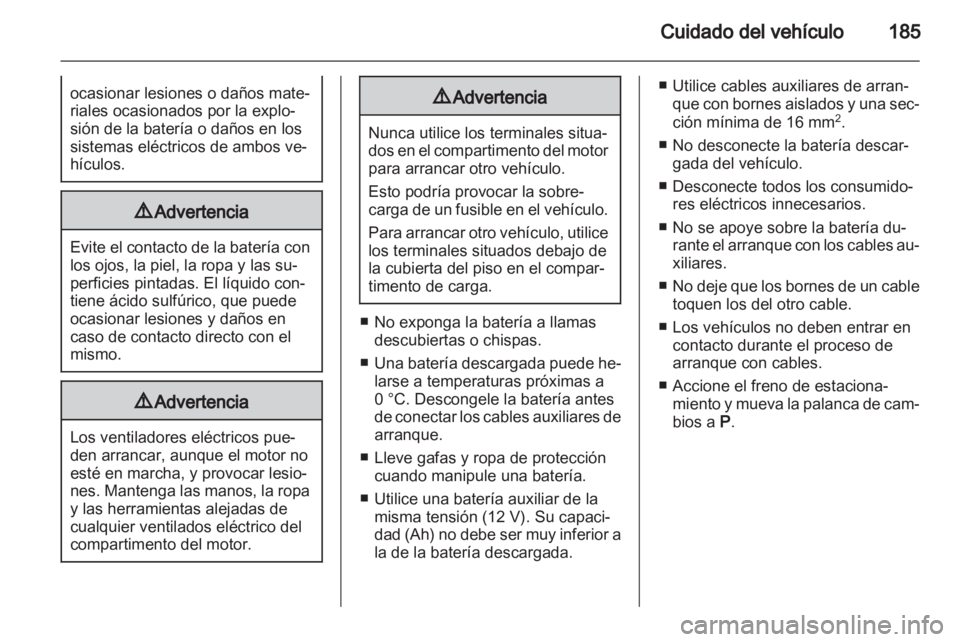 OPEL AMPERA 2013 Manual de Instrucciones (in Spanish) OPEL AMPERA 2013 Manual de Instrucciones (in Spanish)
