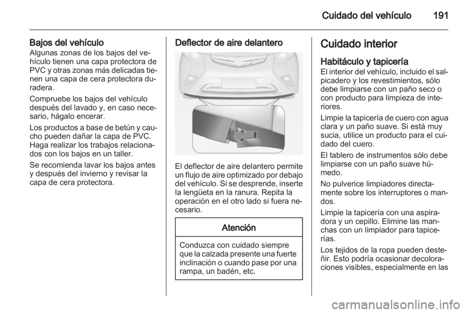 OPEL AMPERA 2013 Manual de Instrucciones (in Spanish) OPEL AMPERA 2013 Manual de Instrucciones (in Spanish)