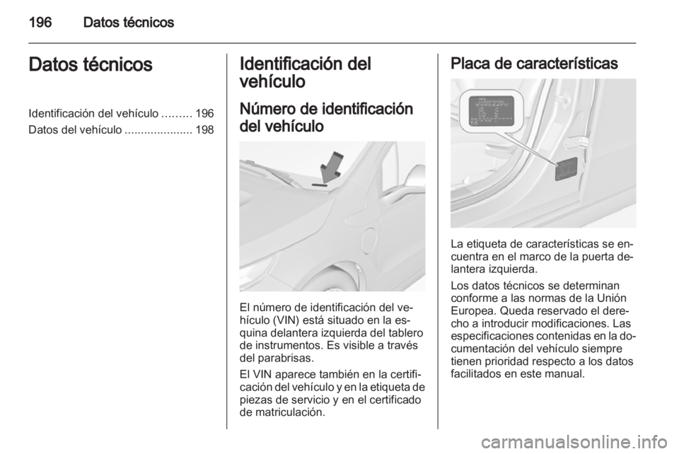 OPEL AMPERA 2013 Manual de Instrucciones (in Spanish) OPEL AMPERA 2013 Manual de Instrucciones (in Spanish)