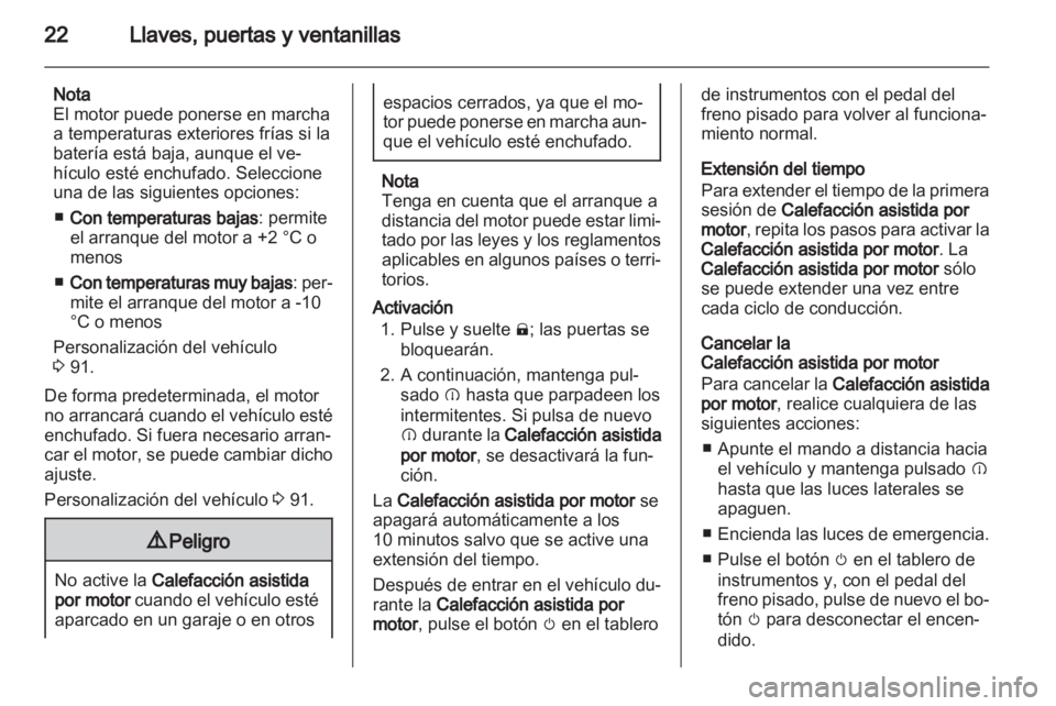 OPEL AMPERA 2013  Manual de Instrucciones (in Spanish) 