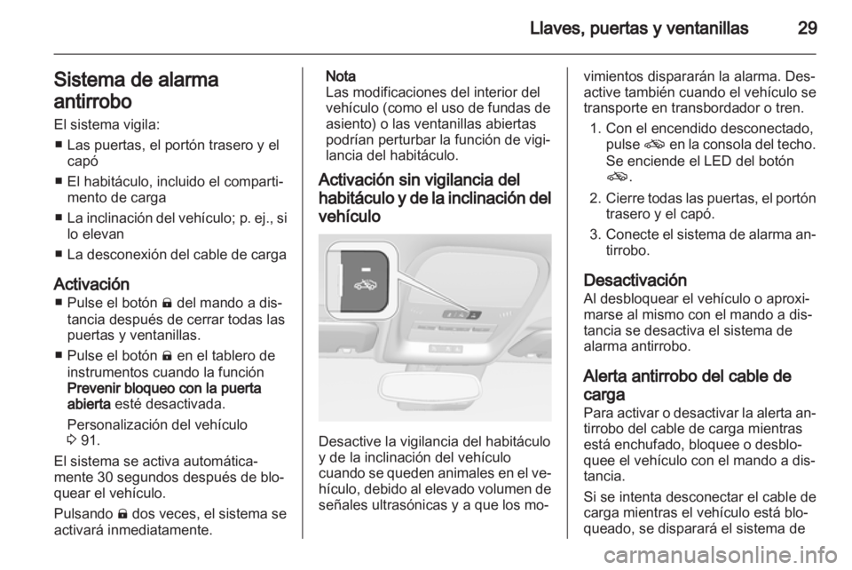 OPEL AMPERA 2013 Manual de Instrucciones (in Spanish) OPEL AMPERA 2013 Manual de Instrucciones (in Spanish)