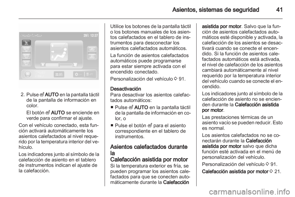 OPEL AMPERA 2013 Manual de Instrucciones (in Spanish) OPEL AMPERA 2013 Manual de Instrucciones (in Spanish)