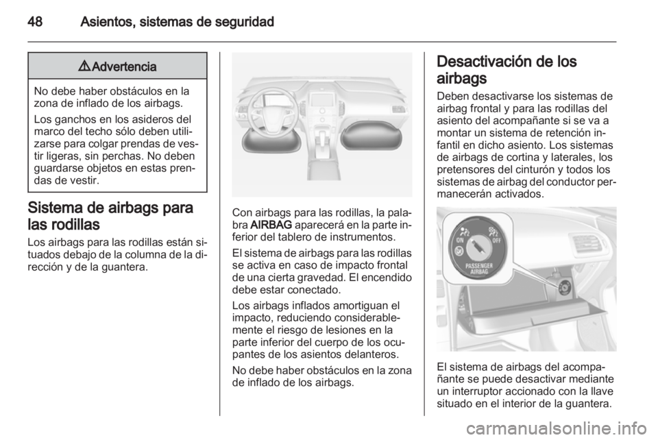 OPEL AMPERA 2013 Manual de Instrucciones (in Spanish) OPEL AMPERA 2013 Manual de Instrucciones (in Spanish)